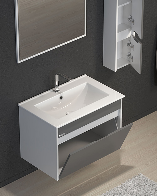 PVC vanity cabinet model D-7006